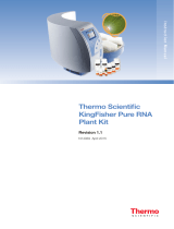 Thermo Fisher Scientific KingFisher Pure RNA Plant Kit User manual