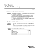 Thermo Fisher ScientificSyringe Care and