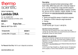 Thermo Fisher Scientific Lambda DNA User guide