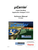 Thermo Fisher Scientific &mu;Carrier Liquid Handling Application Owner's manual