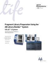 Thermo Fisher ScientificFragment Library Preparation Using the AB Library Builder™ System SOLiD™ 4 System