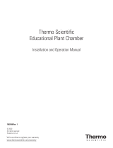 Thermo Fisher Scientific Educational Plant Chambers Owner's manual