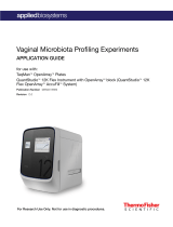 Thermo Fisher Scientific Vaginal Microbiota Profiling Experiments User guide