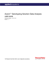 Thermo Fisher ScientificAxiom Genotyping Solution Data Analysis