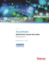 Thermo Fisher ScientificTraceFinder 3.1 Administrator Console