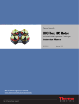Thermo Fisher Scientific BIOFlex HC Rotor User manual