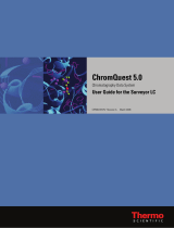 Thermo Fisher Scientific ChromQuest 5.0 Chromatography Data System the Surveyor LC User guide