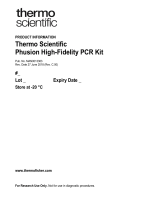 Thermo Fisher ScientificPhusion High-Fidelity PCR Kit