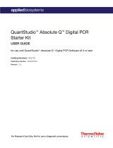 Thermo Fisher Scientific QuantStudio Absolute Q Digital PCR Starter Kit User guide