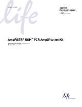 Thermo Fisher Scientific AmpFlSTR® NGM™ PCR Amplification Kit User guide