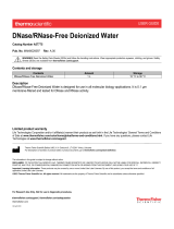 Thermo Fisher Scientific DNase/RNase-Free User guide