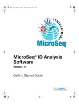 Thermo Fisher Scientific MicroSeq® ID Analysis Software Quick start guide