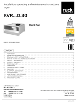 Ruck KVR 10050 D4 30 Owner's manual