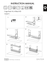 QazqaCage Rack