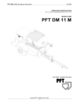 PFT DM 11 / DM 11 M User manual