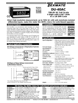 Texmate DU-40AC Owner's manual