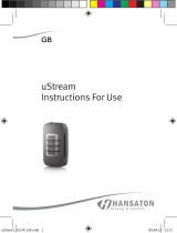 Hansaton uStream User guide