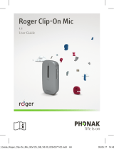 Phonak Roger Clip-On Mic User guide