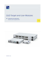 G&D DVI-CPU, DVI-CON, DL-DVI-CPU, DP-CPU, DP-CON, DVI-I-CPU, VGA-CPU, U2-R-CPU, U2-R-CON Installation and Operating Guide