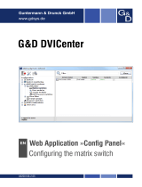 G&D DVICenter DP16 Owner's manual