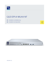G&D DP1.4-MUX-NT Installation and Operating Guide