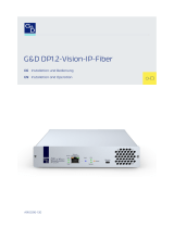G&D DP1.2-Vision-IP Installation and Operating Guide