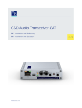 G&D Audio-Transceiver Installation guide