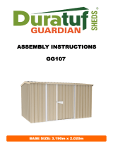 Duratuf GG107 Operating instructions