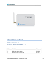 DraginoLG01 LoRa Gateway