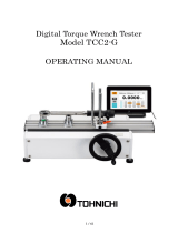 Tohnichi TCC2-G Owner's manual