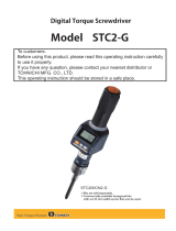 Tohnichi STC2-G (-BT) Owner's manual