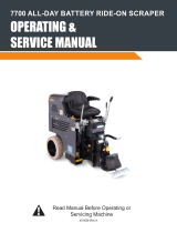 National Flooring Equipment 7700 Operating & Service Manual