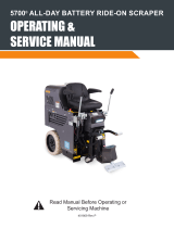 National Flooring Equipment 5700DL Operating & Service Manual
