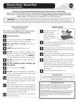 K&H Thermo-Peep Heated Pad User manual