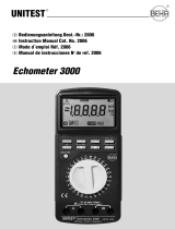 Amprobe Echometer 3000 Owner's manual