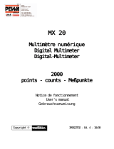 Metrix MX 20 User manual