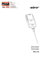 Ebro EB-TFE510 Owner's manual