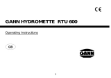 GANN GA-RTU600 Owner's manual