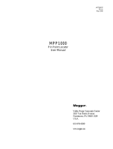 Megger ME-MPP1001 Owner's manual