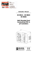Hanna Instruments HI9913-1,HI9923,HI9935-1 Owner's manual