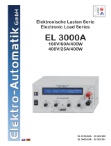 Elektro Automatik EA3160-60 Owner's manual