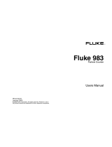 Fluke FL983 Owner's manual