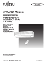 Fujitsu AST9PMACW Operating instructions