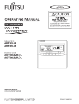Fujitsu AOT30LMBDL Operating instructions