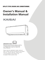 Kaisai KRX-24PEGI  Installation guide