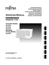 Fujitsu ALY22RAW-W Operating instructions