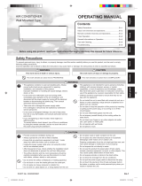 Fujitsu ASYG14LMCB Operating instructions