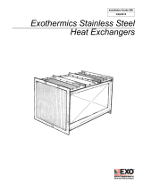 Eclipse Heat Exchanger Stainless Steel Operating instructions