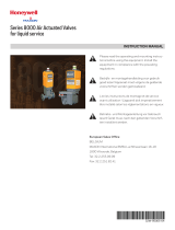 Maxon Series 8000 Air Actuated Valves Operating instructions