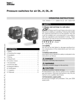 Kromschroder DL..H, DL..N Operating instructions